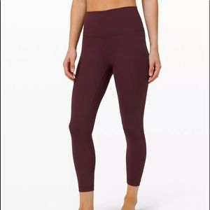 Lululemon wunder train legging